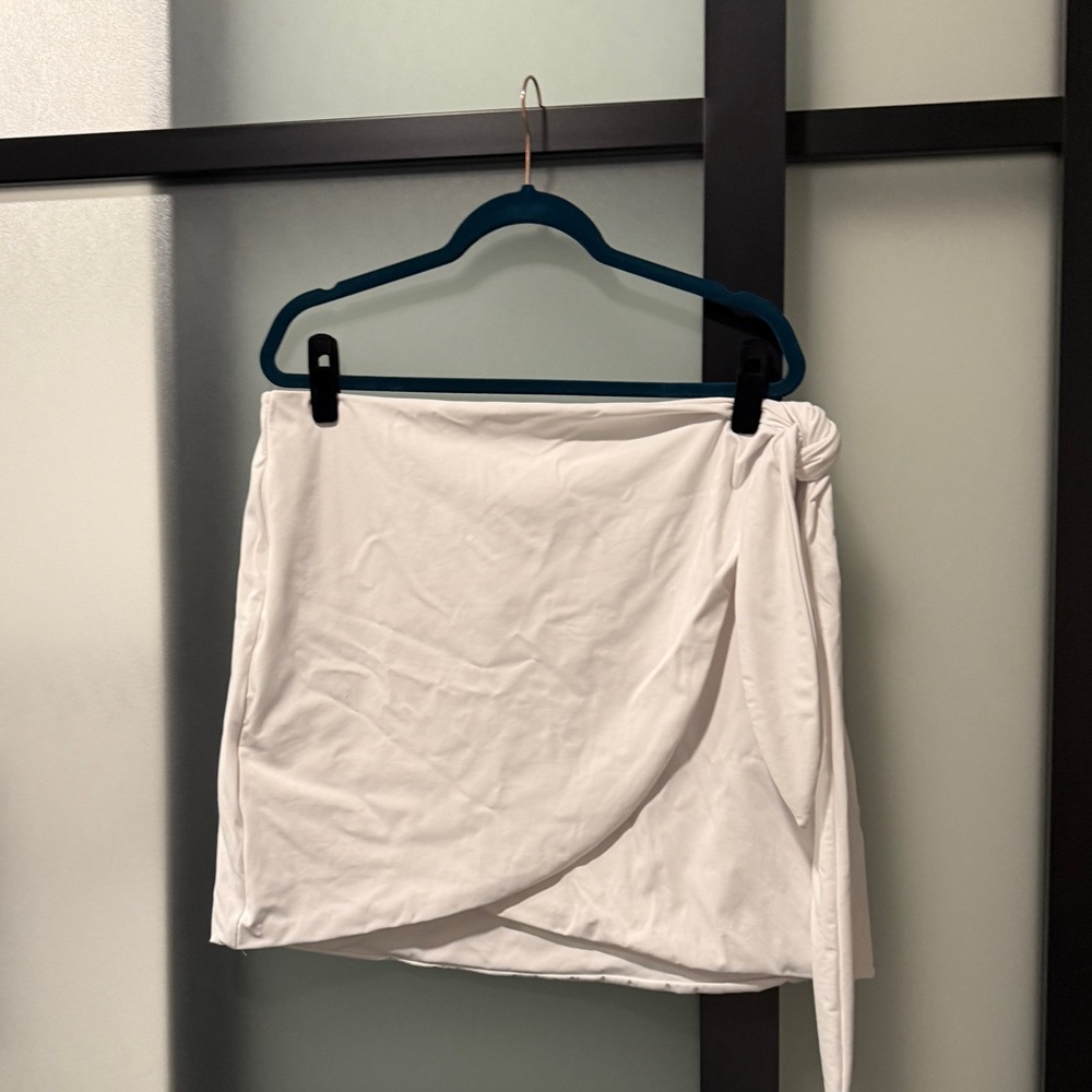 TA3 MINI WRAPY SKIRTY WHITE 3XL